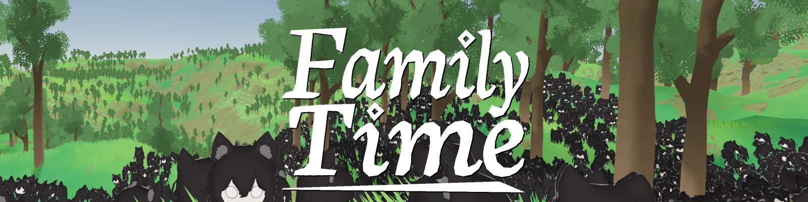 Family Time banner from the itch.io project page