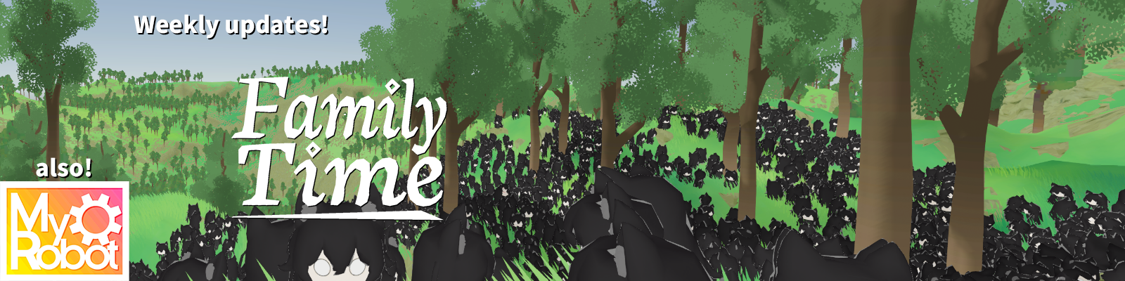 sgthale Patreon creator page banner in pixel-art style